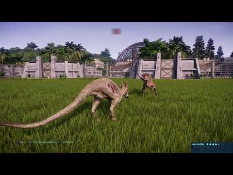 Jurassic World Evolution: TLW Male Velociraptor vs Dracorex (Base Genome)