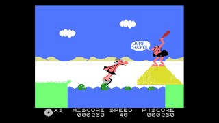 MSX Game: B.C.'s Quest for Tires (1985 Toshiba EMI)