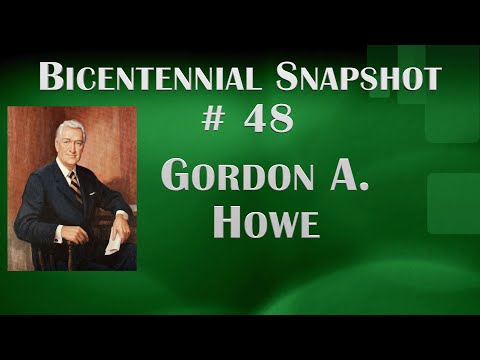 Bicentennial Snapshot No 48 - Gordon A. Howe Greece Town Supervisor 1934-1960
