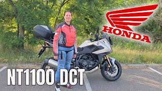 Honda NT1100 DCT váltóval 2025 – tényleg jó az automata motor? Teszt női szemmel - Csajok a motoron