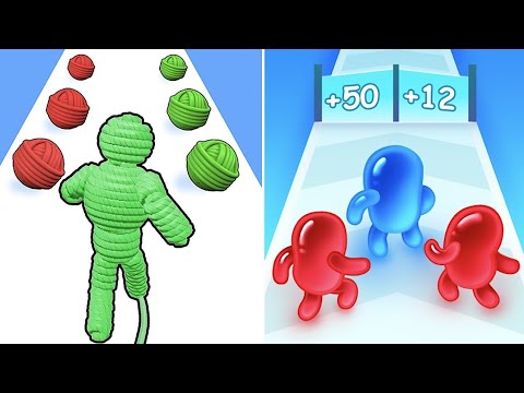 Rope man vs Join blob clash 3D Walkthough Android phone gameplay