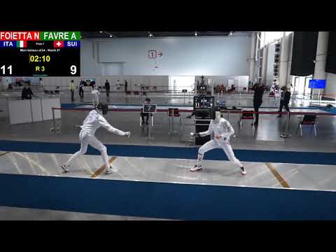 Kazan 2021 SWE - L64 - Foietta ITA v Favre SUI
