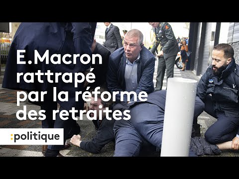 Emmanuel Macron rattrapé par la réforme des retraites