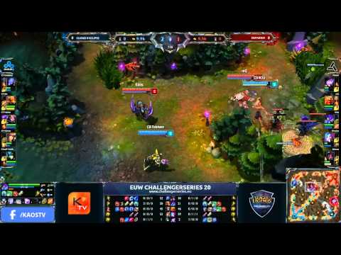 Cloud9 Eclipse vs Departed map 1 - Grand-final - EUW ChallengerSeries #20
