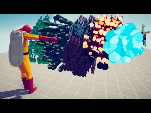 SAITAMA vs 5x EVERY GOD - Totally Accurate Battle Simulator TABS