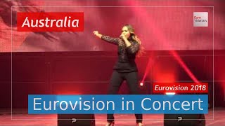 Australia Eurovision 2018 Live: Jessica Mauboy - We Got Love - Eurovision in Concert