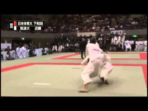 【Men’s -90kg】下和田翔平(日本体育大) VS 近藤拓也(筑波大)