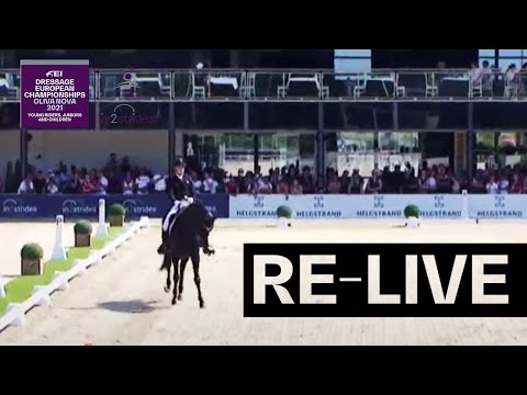 RE-LIVE | Dressage Team Test Part 2 - Juniors | FEI Dressage European Championship 2021