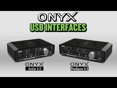 Onyx Series USB Audio Interfaces - Overview