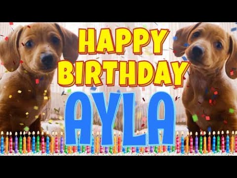 Happy Birthday Ayla! ( Funny Talking Dogs ) What Is Free On My Birthday