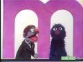 Classic Sesame Street Herbert Birdfoots Grover Lecture Letter M