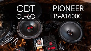 CDT CL-6C vs Pioneer TS-A1600C