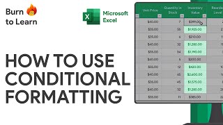 Download the video "How to use Conditional Formatting in Excel | Excel Tutorial #exceltutorial #freeofficetutorial"