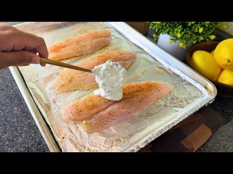 I Don't Fry Fish! I Make it w/ THIS Sauce Instead for BEST Flavor!