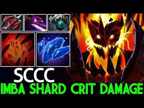 SCCC [Shadow Fiend] Imba Right Click Build Cancer Shard Crit Damage Dota 2