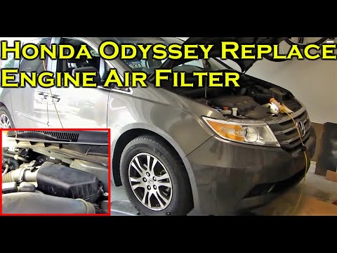 Honda Odyssey - Replace Engine Air Filter 2011 - 2017