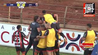 CONFIRA OS GOLS DE ABECAT 2x4 ANÁPOLIS PELO GOIANÃO 2026