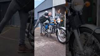 A LENDA HONDA CB 750 FOUR NUNCA SERÁ ESQUECIDA #cb750four #cb750k #cb750 #7galo