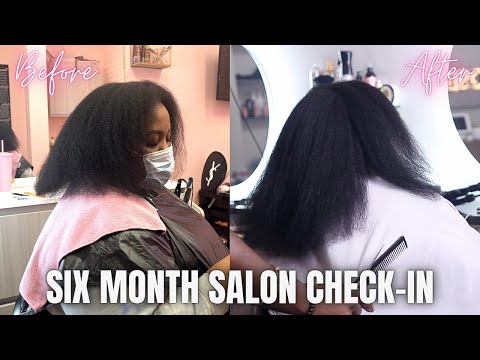 SIX MONTH NATURAL HAIR UPDATE! I Went to A LUXURY...