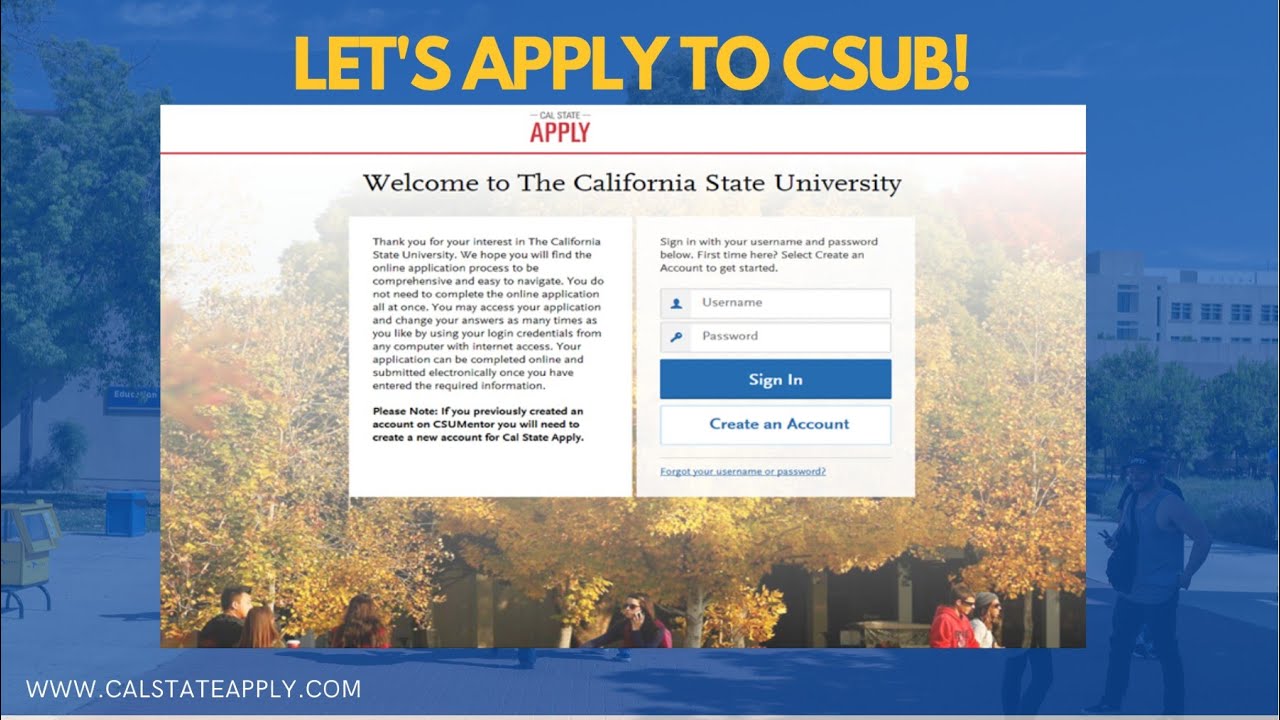 Spring 2021 Cal State Apply Transfer Application