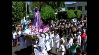 preview picture of video 'Procesiones de Semana Santa 2015 en Ahuachapán, Kelly Caballero'