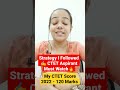 CTET My Strategy 120 Marks How I Prepared 2022 Ctet Ctet2022 Ctetaspirants