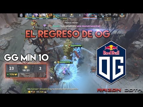 The abusive return of OG with his new CARRY - The Chongqing Major