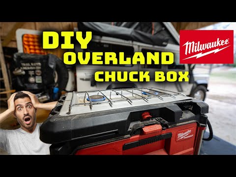 @MilwaukeeTool Packout kitchen [@OverlandBound DIY chuckbox]