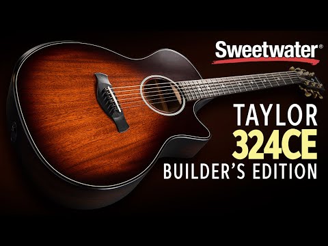 【mac】taylor 324ce black wood Taylor 324ce Blacktop LTD Acoustic-electric Guitar - Sweetwater