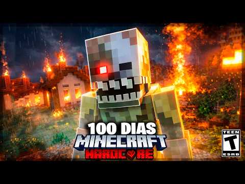 I SURVIVED 100 DAYS IN A PARASITIC ZOMBIE SPORE FUNGUS OUTBREAK IN MINECRAFT HARDCORE - THE MOVIE