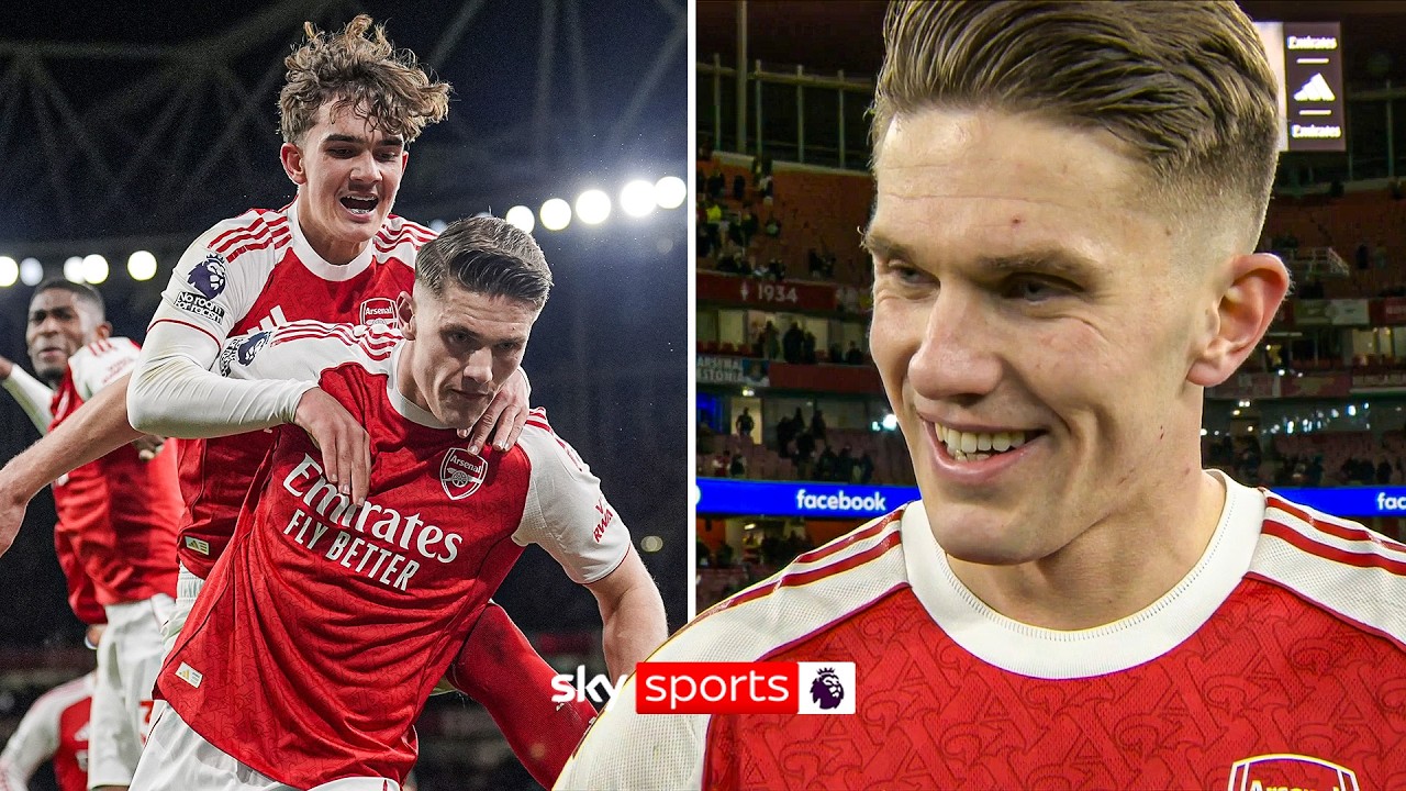 Viktor Gyokeres FULL reaction after Max Dowman lights up the Emirates! 🌟