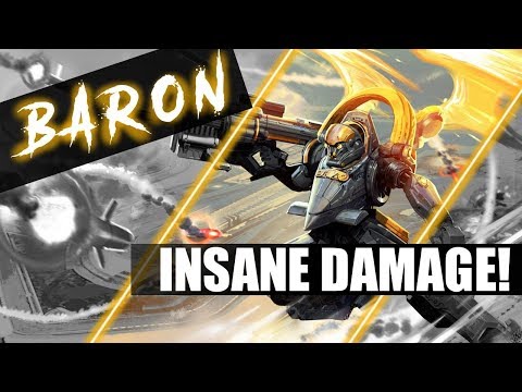 Baron Bot Lane! - Insane Damage! - Vainglory 5v5