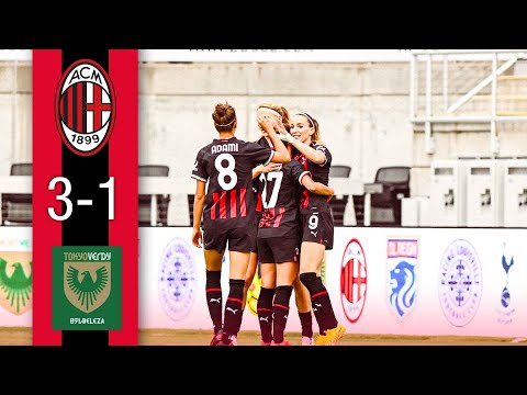 Highlights | AC Milan 3 v 1 Tokyo Verdy Beleza | The Women's Cup