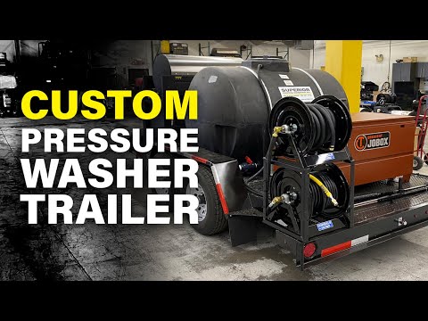 New Dual Gun Landa 8 GPM Custom Wash Trailer from SCE