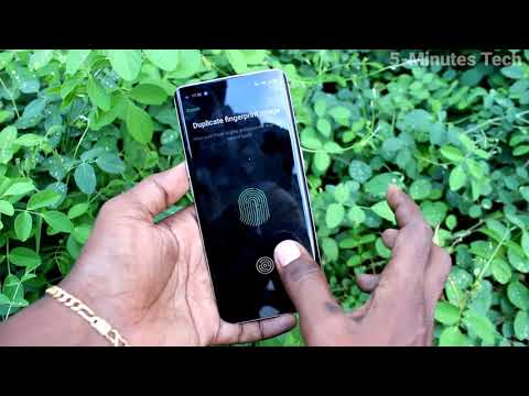 How to add fingerprint in Oppo Reno 4 Pro