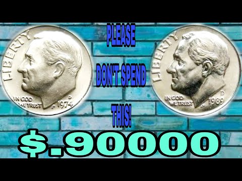 From Dimes to Riches 💰 Top 2 Rare 1974-D & 1989-D Roosevelt Dimes Worth Up to $?