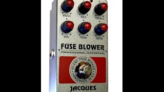 Video thumbnail for Jacques fuseblower 2 distortion pedal demo by jacquespedals