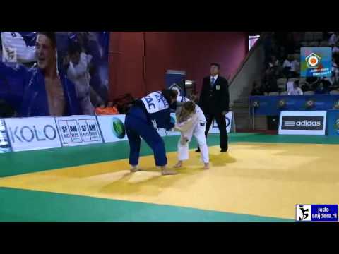 Judo 2012 European Championship U23 Prague: Varbanova (BUL) - Nakhaenka (BLR) [-48kg]