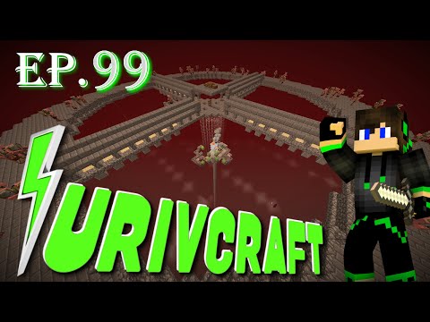 Surivcraft Ep.99 - Facciamo funzionare la Farm d'ORO