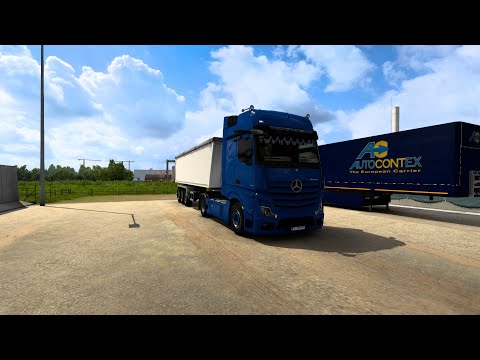 Ets2 1.46/ Mercedes Actros mp5/ Vienna (A) to Bratislava (SK)
