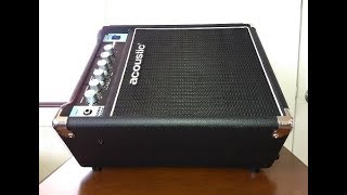 Video thumbnail for Acoustic Amplification  B25C Classic Bass Combo Amplifier by WhitemanfromTown