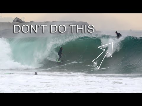 Surf Etiquette. What to do while surfing.