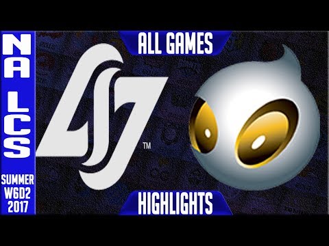 CLG vs DIG Highlights ALL GAMES - NA LCS week 6 Summer 2017 - CLG vs Dignitas