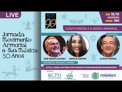 Jornada Movimento Armorial e Sua Música: 50 Anos - Clóvis Pereira e a Música Armorial