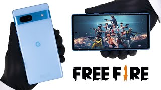 Google Pixel 7a Free Fire Gameplay Test Max Settings