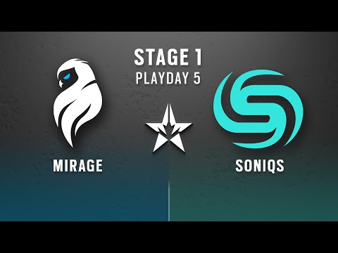 Mirage vs Soniqs // North American League 2022 - Stage 1 - Playday #5
