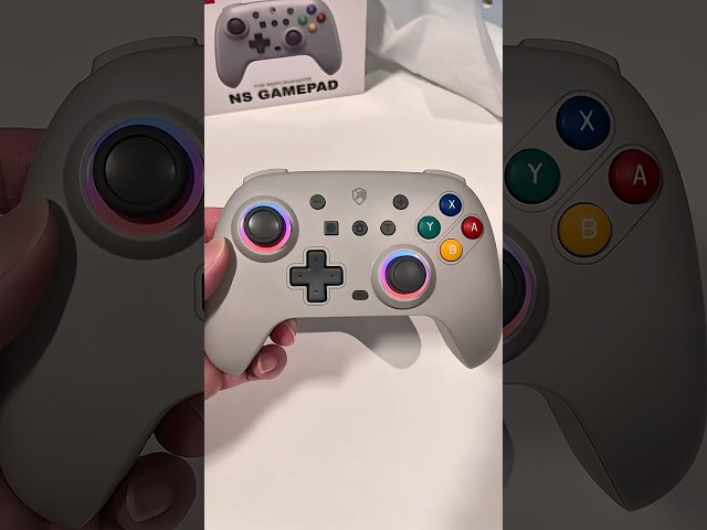 Vídeo relacionado con ECHTPower Mando Inalámbrico PC, Mando para Switch, 1000Hz Taza, 3 Modos(BT+2.4G+Cable), Hall Joystick, 800mAh Batería, Turbo y Vibración Ajustable, Mando GamingLuces para PC/Switch/iOS/Android