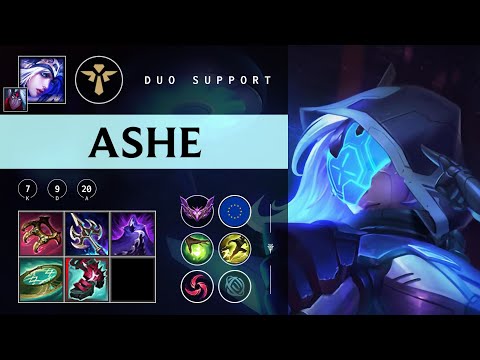 Ashe Support vs Nautilus - EUW Master Patch 25.23