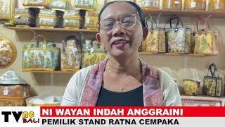 Download lagu BEAUTIFUL BALINESE PAINTINGS ON BAGS AND CEREMONIAL EQUIPMENT, RATNA CEMPAKA EXHIBITION OF BALI I... mp3