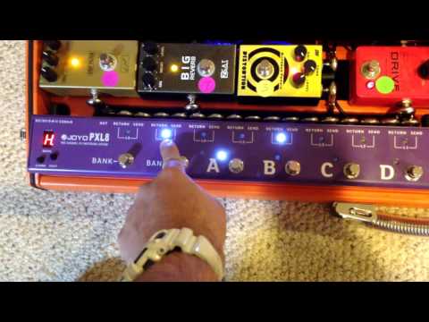 Joyo PXL8   Programmable Effects Switching System